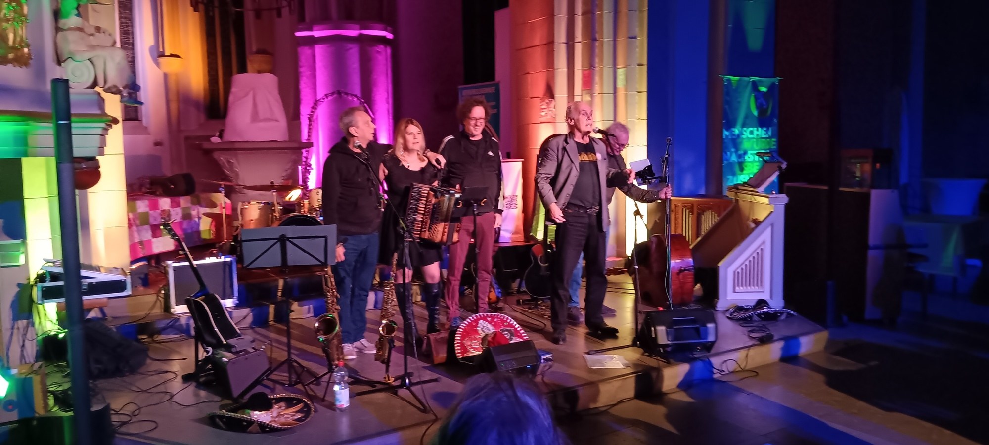 Penny Simms und Band