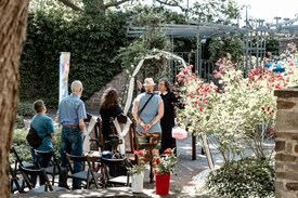 Im Rosengarten
