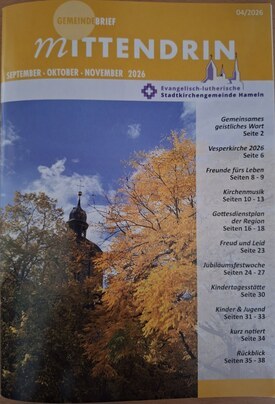 Mittendrin Herbst&nbsp; 2026